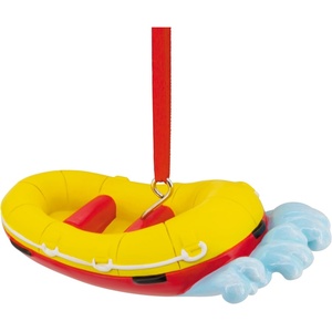 Hallmark Inflatable Raft Christmas Ornament(Floating Raft)