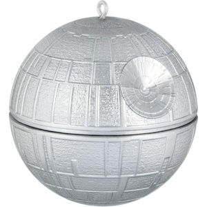 Hallmark Keepsake 3″ Mini Christmas Tree Topper 2026, Star Wars Red Five Rebel Pilot ShowToppers Musical with Light, Gifts for Star Wars Fans(Death Star)