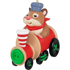 Hallmark Keepsake Christmas Ornament 2024, Cute as a Button, Gifts for Animal Lovers(2025 Cute as a Button)