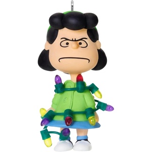 Hallmark Keepsake Christmas Ornament 2024, The Peanuts Gang Super Lucy and Linus, Gifts for Peanuts Fans(All Tangled Up!)