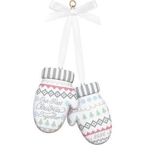 Hallmark Keepsake Christmas Ornament 2025, Our First Christmas Together 2025, Porcelain, Gifts for Couples(2025 Our First Christmas Together)