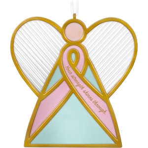 Hallmark Keepsake Christmas Ornament Benefiting Susan G. Komen® 2025, Strength Shines Through, Charity Gifts