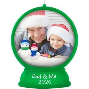 Hallmark Keepsake Christmas Ornament, Dad & Me Penguins Sledding 2025, Gifts for Dads(2026 Dad and Me)