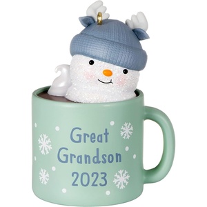 Hallmark Keepsake Christmas Ornament, Great-Grandson Cupcake 2025(2023 Great-Grandson)