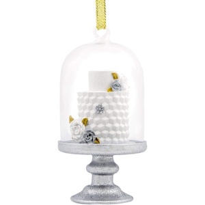 Hallmark Keepsake Christmas Ornament (Our First Christmas Heart 2024)(Wedding Cake)