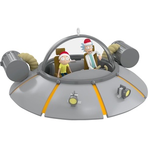 Hallmark Keepsake Christmas Ornament, Rick and Morty Rick’s Ship, TV Show Gifts(The Car)