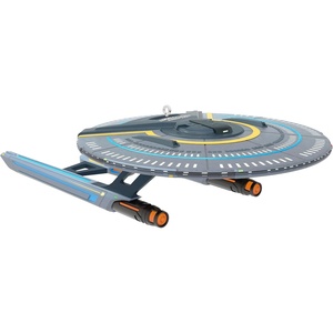 Hallmark Keepsake Christmas Ornament, Star Trek: Prodigy Hologram Janeway, Gifts for Trekkies(U.S.S. Cerritos)