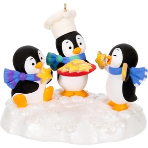 Hallmark Keepsake Mini Christmas Ornaments 2025, Cooking Up Christmas, Set of 3, Food Gifts(Cookie Exchange)
