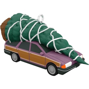 Hallmark Keepsake National Lampoon’s Christmas Vacation Mini Christmas Ornament (Sledding Clark Griswold) 1.25″ Tiny Ornament for Tabletop Tree(Griswold Family Tree)