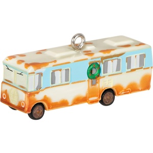Hallmark Keepsake National Lampoon’s Christmas Vacation Mini Christmas Ornament (Sledding Clark Griswold) 1.25″ Tiny Ornament for Tabletop Tree(The Cousins’ RV Mini)