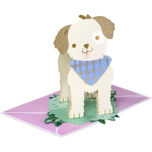 Hallmark Love Pop Up Card (I Only Have Fries for You) Paper Wonder 3D Card for Anniversary, Romantic Birthday, Sweetest Day(Pawsitively Wonderful Day)