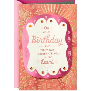 Hallmark Mahogany Birthday Card for Daughter (I Celebrate You)