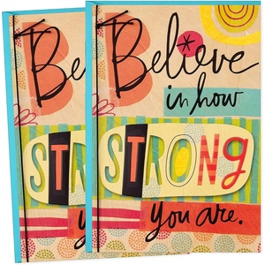 Hallmark Mahogany Pack of 2 Encouragement Cards (Believe)