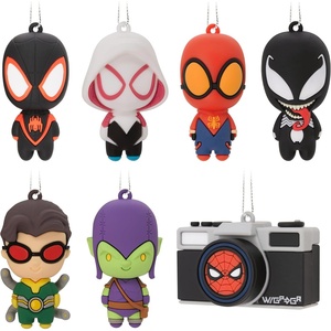 Hallmark Marvel Spider-Man and Green Goblin Christmas Ornaments, Set of 2(Spider-Man Mystery)