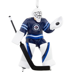 Hallmark NHL Minnesota Wild Goalie Christmas Ornament, 0001OSL1752(Jets)