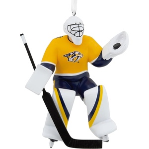 Hallmark NHL Minnesota Wild Goalie Christmas Ornament, 0001OSL1752(Predators)