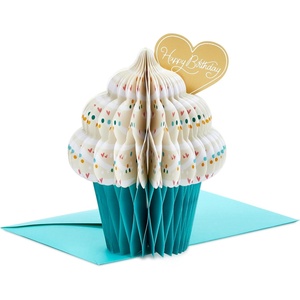 Hallmark Paper Wonder Mother’s Day Pop Up Card for Mom (Spring Flower Bouquet) Large Floral Card, Tulips, Birthday, Bridal Shower(Happy Birthday)