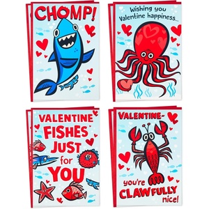 Hallmark Peanuts Valentines Day Cards Pack, Snoopy and Woodstock (10 Valentine’s Day Cards with Envelopes)(Blue and Red)