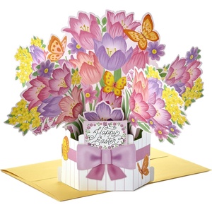 Hallmark Pop Up Easter Card (Displayable Bouquet of Flowers)