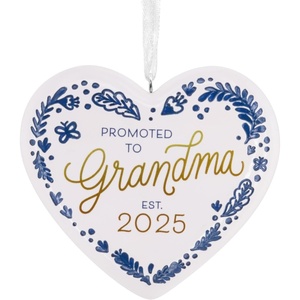 Hallmark Promoted to Grandma Christmas Ornament, New Baby Gifts, Year-Dated 2025