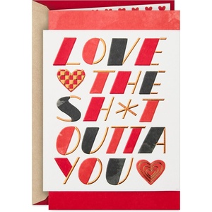 Hallmark Shoebox Funny Birthday Card (Young Once)(Valentine’s Day)