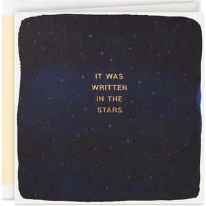 Hallmark Signature Anniversary Card (Written in the Stars)(Written in the Stars)