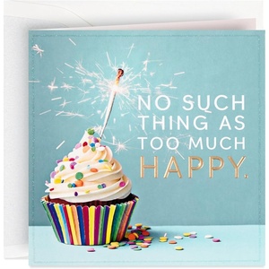 Hallmark Signature Birthday Card (Best Birthday Ever)(Light Blue)