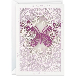 Hallmark Signature Birthday Card (Butterfly)(Butterfly)