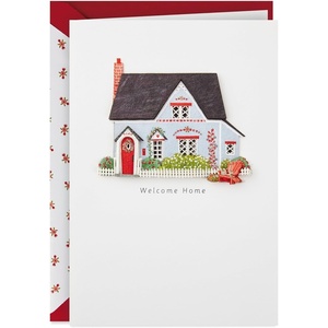 Hallmark Signature Handmade Housewarming Card (Welcome Home House)(Welcome Home House)