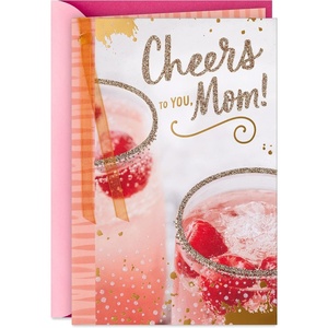 Hallmark Signature Mother’s Day Card (Best Kind of Blessing) for Mom, Aunt, Mother-in-Law(Cheers to You  Mom)