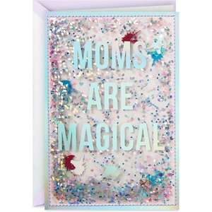 Hallmark Signature Mothers Day Card (Unicorns, Moms are Magical)(Unicorns  Moms are Magical)
