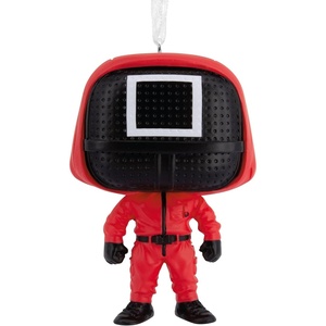 Hallmark Squid Game Masked Manager Funko POP! Christmas Ornament, Pop Culture Gifts