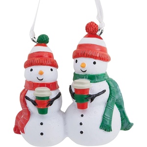 Hallmark Stick of Butter Christmas Ornament(Coffee With Snowman Friends)