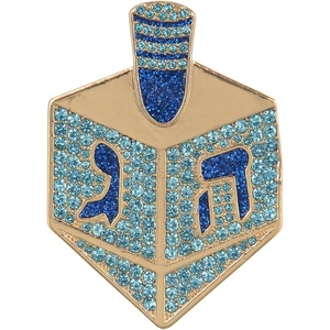 Hallmark Stone Dreidel Pin