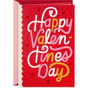 Hallmark Valentines Day Card (Love, Laughter, Happiness)(Love  Laughter  Happiness)