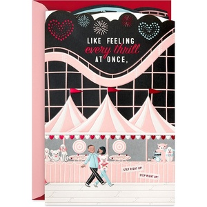 Hallmark Valentine’s Day Card (So Happy You’re In My Life)(Carnival)