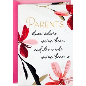 Hallmark Valentine’s Day Card for Family (Marble Heart)(Parents  So Grateful for You)