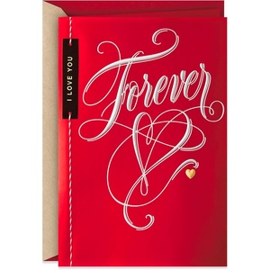 Hallmark Valentine’s Day Card for Significant Other (Forever Lettering),0699VFE7212