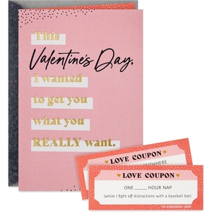 Hallmark Valentine’s Day Card for Significant Other (I Love You, Flowers)(Slate-Dark Slate)