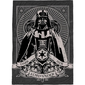 Jay Franco Kids Plush Throw Blanket – Soft & Comfy 50×70 Inches Throw for Couch or Bed – Cozy Home Décor for Living Room & Bedroom, Multi – Rainbow Brite(Black – Star Wars)