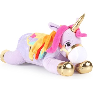 Jay Franco Rainbow Brite Plush Pillow Buddy – Super Soft Stuffed Character Pillow, Polyester Microfiber, 17 Inches(Multi – Unicorn Academy Wildstar)