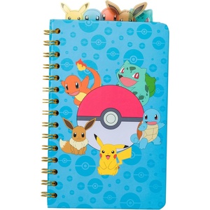 Silver Buffalo Rainbow Brite Spiral Tabbed Notebook Featuring Twink, Starlite, Rainbow Brite, Puppy Brite, and Shy Violet, 8″ x 5″(Pokémon)