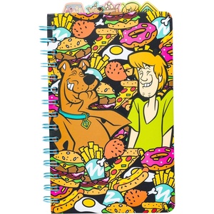 Silver Buffalo Rainbow Brite Spiral Tabbed Notebook Featuring Twink, Starlite, Rainbow Brite, Puppy Brite, and Shy Violet, 8″ x 5″(Scooby Doo)