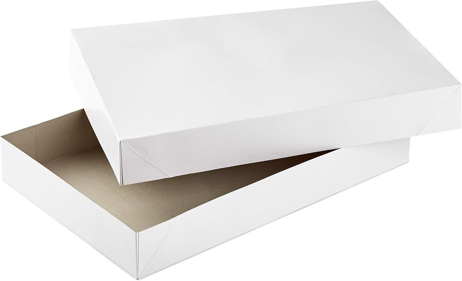 image:imageHallmark 17 XL Gift Boxes with Lids 12 White Robe Boxes White for Birthdays Graduations Christmas Weddings Bridal Showers2 Count Pack of 1