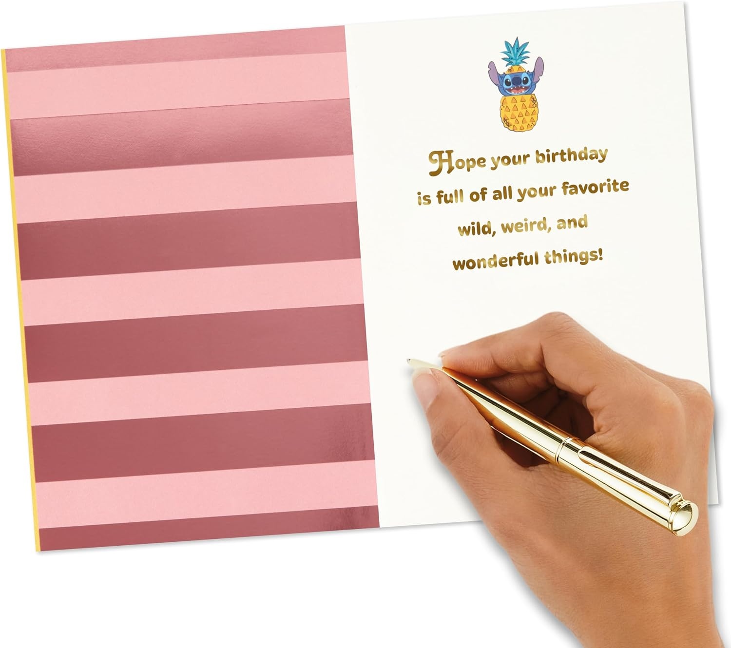 image:imageHallmark Birthday Card for Kids with Sound Plays Mickey Mouse Clubhouse ThemeLilo Stitch