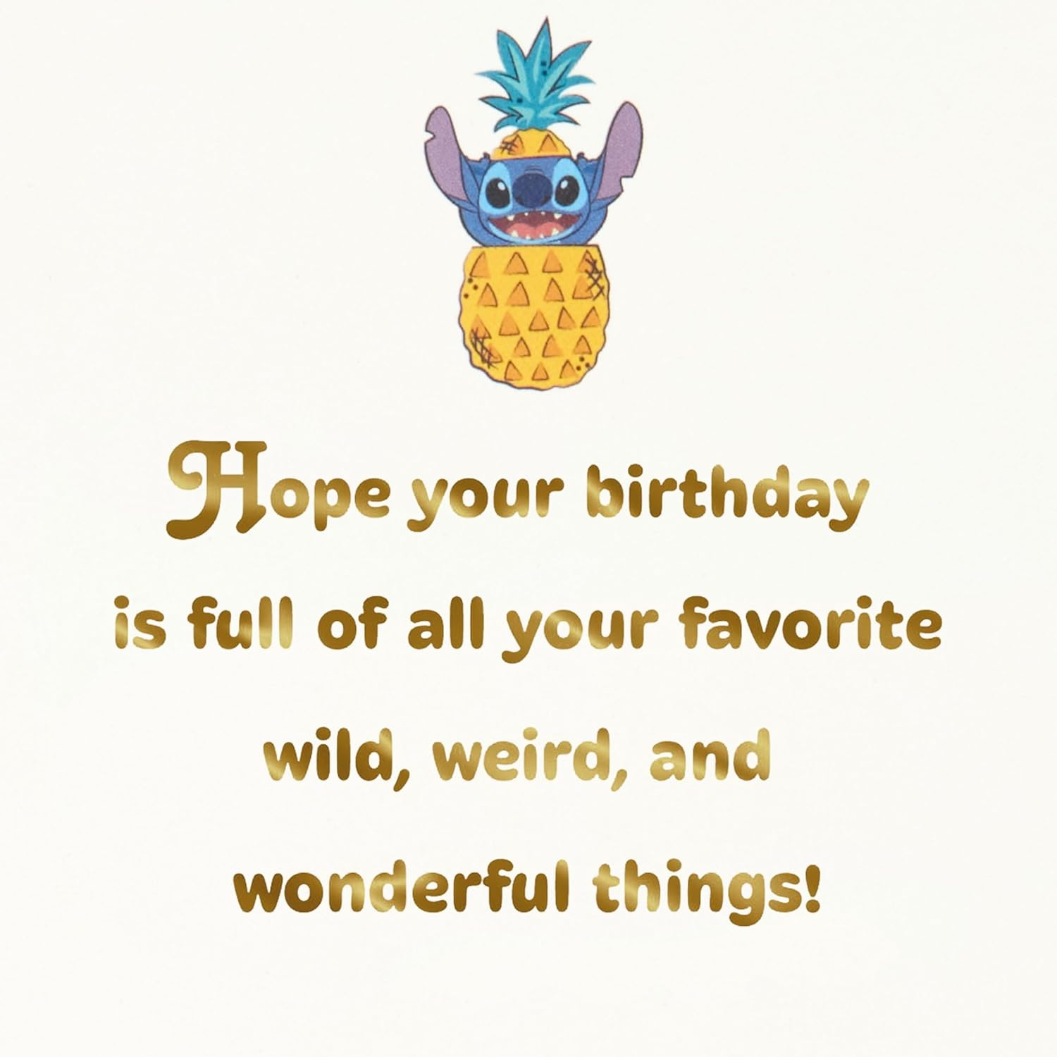 image:imageHallmark Birthday Card for Kids with Sound Plays Mickey Mouse Clubhouse ThemeLilo Stitch