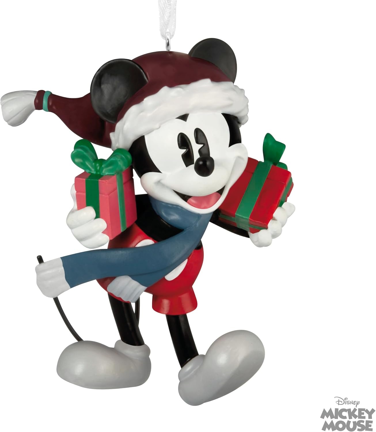 image:imageHallmark Christmas Ornament Disney Mickey Mouse with Presents Ornament Gifts for Disney Fans