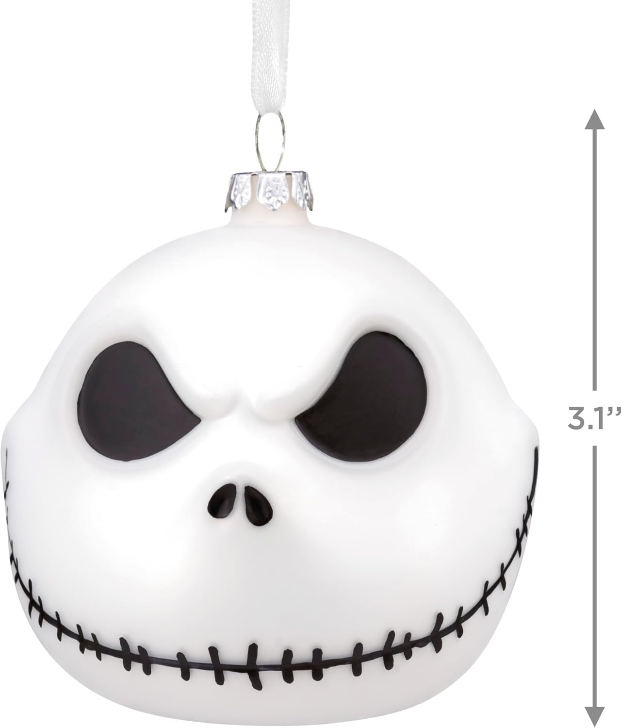 image:imageHallmark Disney Tim Burtons The Nightmare Before Christmas Jack Skellington Christmas Ornament Blown GlassJack Skellington Glass