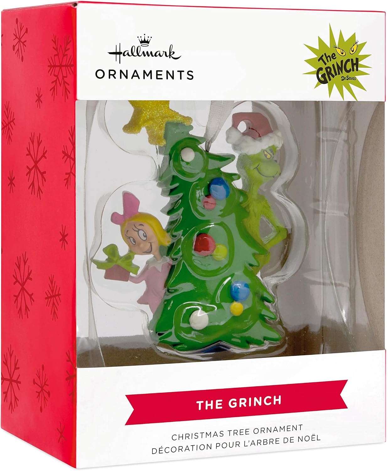 image:imageHallmark Dr Seusss How the Grinch Stole Christmas Grinch with Cindy Lou Who Christmas OrnamentPack of 1