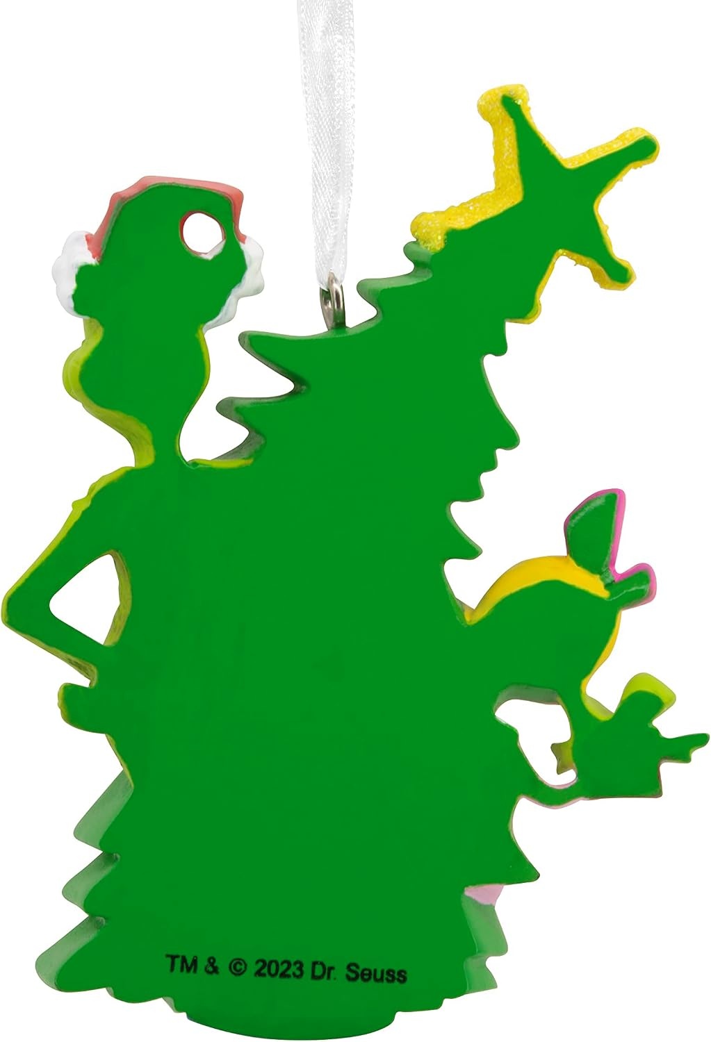 image:imageHallmark Dr Seusss How the Grinch Stole Christmas Grinch with Cindy Lou Who Christmas OrnamentPack of 1